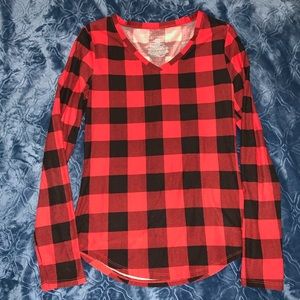Red & Black Plaid Shirt